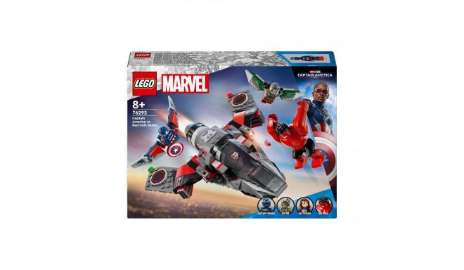 LEGO Super Heroes Marvel 76292 – Captain America vs. Red Hulk Battle