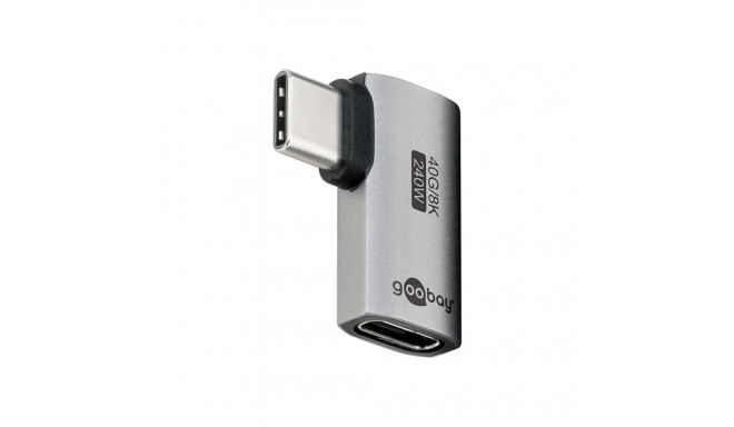 Goobay 74441 USB-C adapter horisontaalne 90°, USB4 | Goobay