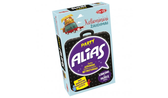 TACTIC Board game Party Alias Travel (In Lithuanian lang.)