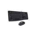 Corded Keyboard and Mouse Logitech MK120, US 920-002562