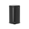 BRABANTIA atkritumu tvertne ar pedāli NewIcon  20 l  Matt Black 8710755114106