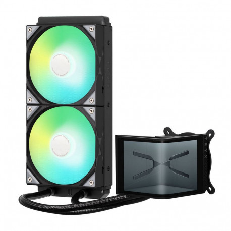 TRYX PANORAMA SE ARGB 240 All-in-One Liquid Cooler  3D-AMOLED Display – 240mm  Black