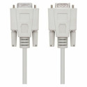 Cable NANOCABLE 10.14.0202 PUERTO SERIE DB9 RS232 1,8 M