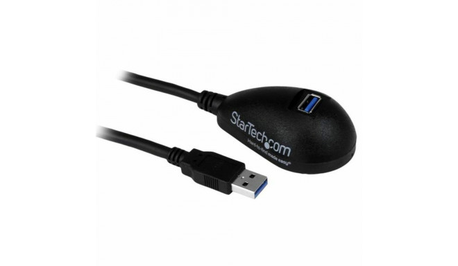 USB Cable Startech USB3SEXT5DKB         Black