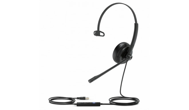 Kõrvaklapid Mikrofoniga Yealink YEA_UH34-MONO-T Must