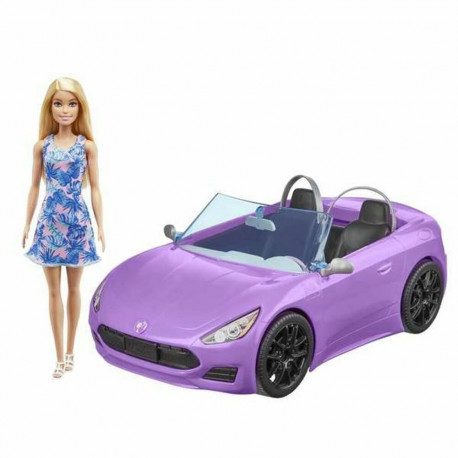 Nukk Barbie And Her Purple Convertible