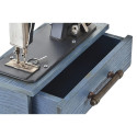 Dekoratiivkuju DKD Home Decor Metall Puit (23 x 12 x 23,5 cm) (2 Ühikut)