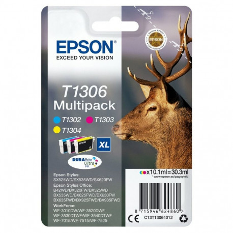 Originaalne Tindikassett Epson T1306 Tsüaan Kollane