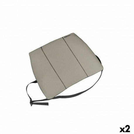 Ergonoomiline Alaseljapadi Fellowes Serie Slim Kangas (31 x 33,2 x 7,8 cm) (2 Ühikut)