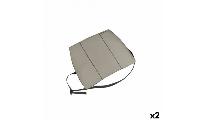Ergonoomiline Alaseljapadi Fellowes Serie Slim Kangas (31 x 33,2 x 7,8 cm) (2 Ühikut)