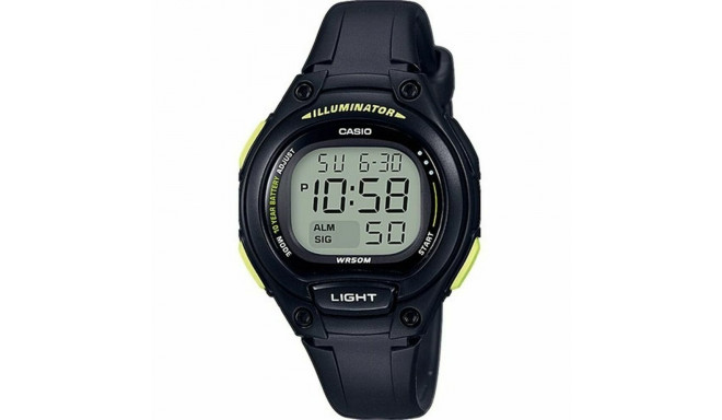 Unisex Kell Casio Must noir (Ø 35 mm)