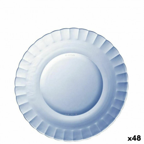 Lame taldrik Duralex Picardie Sinine Ø 23 cm (48 Ühikut)
