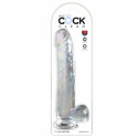 Realistlik dildo Pipedream - King Cock Läbipaistev Realistlik dildo Pipedream - King Cock Läbipaistev