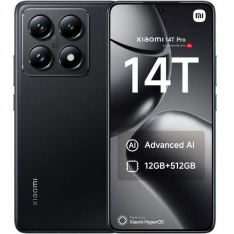 Nutitelefonid Xiaomi 14T Pro 5G 6,67" 12 GB RAM 512 GB Must