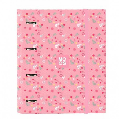 Ring binder Moos Passion Pink 27 x 32 x 3,5 cm