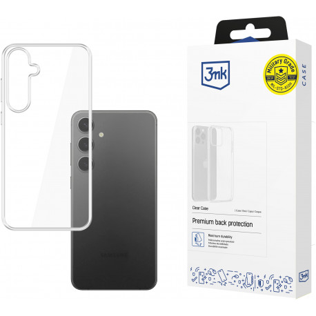 3mk case Clear Case Samsung Galaxy S25, transparent