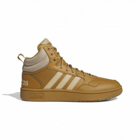 Igapäevajalatsid, meeste Adidas Hoops 3.0 Mid Wtr Kuldne - 46