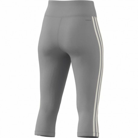 Sport leggings for Women Adidas Train Essentials 3S 3/4 Grey - XL