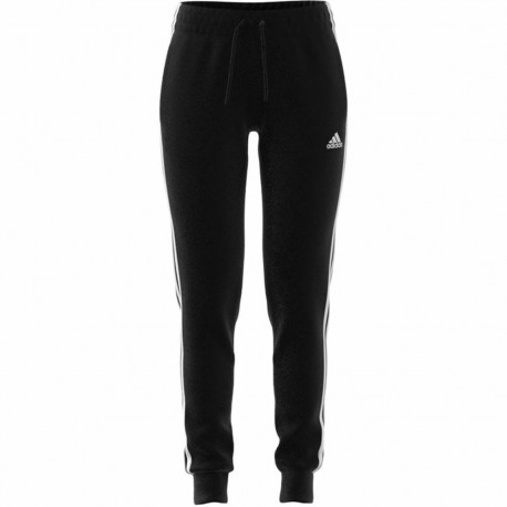 Pikad spordipüksid Adidas 3S Fl C Pt Must Daam - L