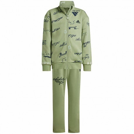 Children’s Tracksuit Adidas Brand Love Little Green - 5-6 Years