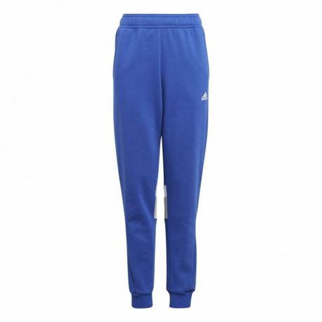 Long Sports Trousers Adidas 3 Bandas Tib Pt Infantil Blue Unisex - 15-16 Years