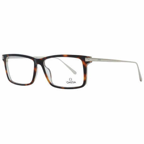 Men' Spectacle frame Omega OM5014-58056 Brown ø 58 mm