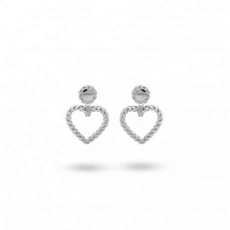 Ladies' Earrings 24KAE 42405S Silver
