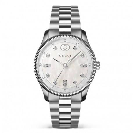 Ladies' Watch Gucci YA1265064 Silver