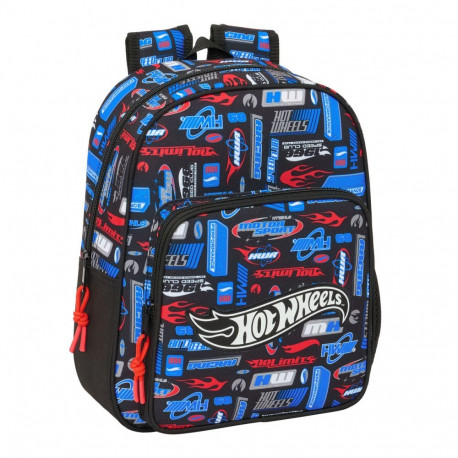 School Bag Hot Wheels Multicolour 27 x 33 x 10 cm