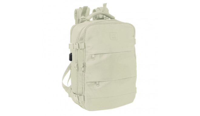 School Bag Safta Beige Beige