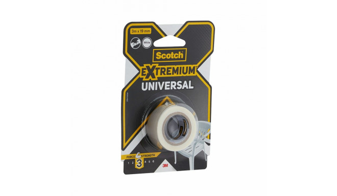 Kleeplint Scotch extremium 3 universal Valge 3 m x 19 mm
