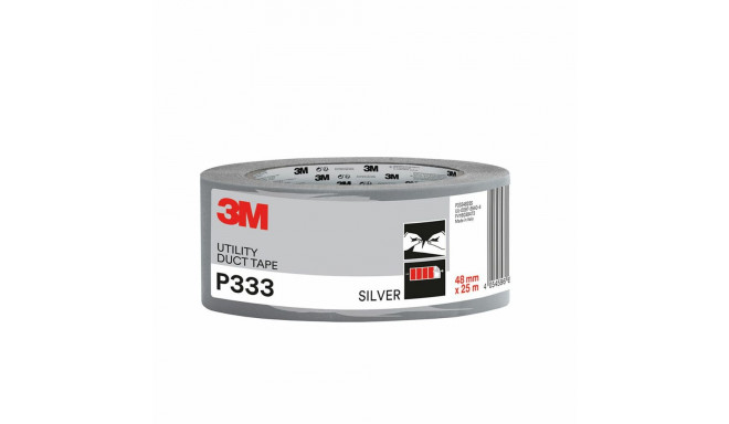 Kleeplint 3M Hõbedane 48 mm x 25 m