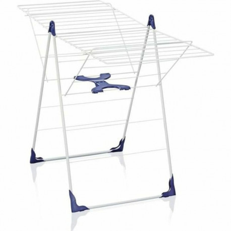 Clothes Line Leifheit 81408 CLASSIC 200 Flex Steel polypropylene Plastic Blue White 20 m