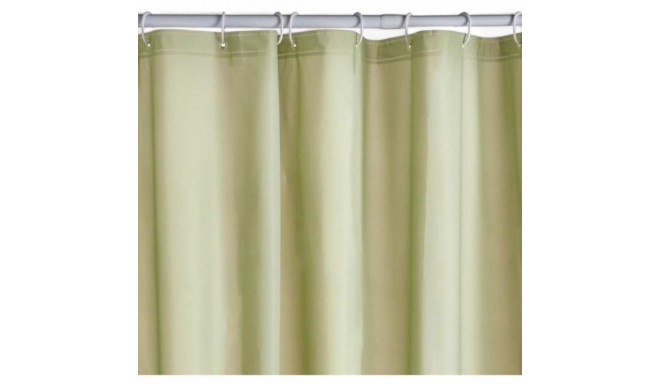Shower Curtain TODAY Green Vert PEVA 180 x 200 cm (12 Units)