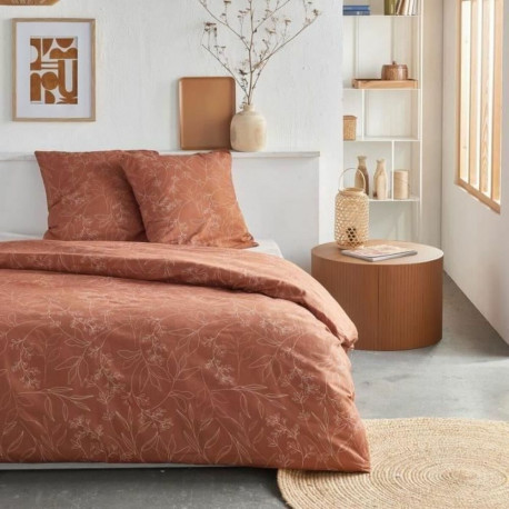 Tekikoti komplekt TODAY Oranž Orange Voodi 180/200 cm 2 Tükid, osad