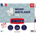 Padi DODO Valge 60 x 60 cm (2 Ühikut)