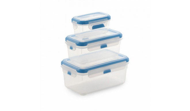 3 Kahekordne reguleerimissüsteem SP Berner super lock Ristkülikukujuline Läbipaistev Plastmass (3 Üh