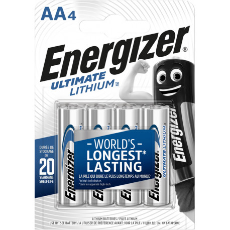 Energizer patarei Ultimate Lithium LR6/AA 1,5V 4tk