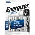 Energizer patarei Ultimate Lithium LR6/AA 1,5V 4tk