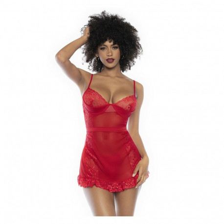 Babydoll negližee Mapalé L/XL Punane