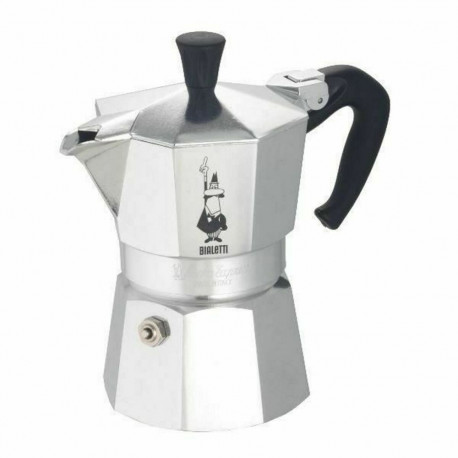 Itaalia Kohvikann Bialetti 0001165/X4 Hõbedane Metall Roostevaba teras Alumiinium 1 L