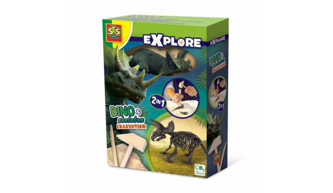 Excavation Game SES Creative Triceratops