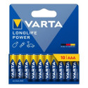 Patareid Varta longlife power 1,5 V AAA LR03 (10 Ühikut)