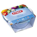 Casserole with lid Pyrex 1,4 L White Transparent