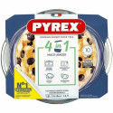 Casserole with lid Pyrex 1,4 L White Transparent