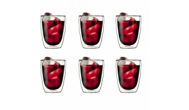 Klaaside komplekt Bodum Läbipaistev (6 Ühikut)