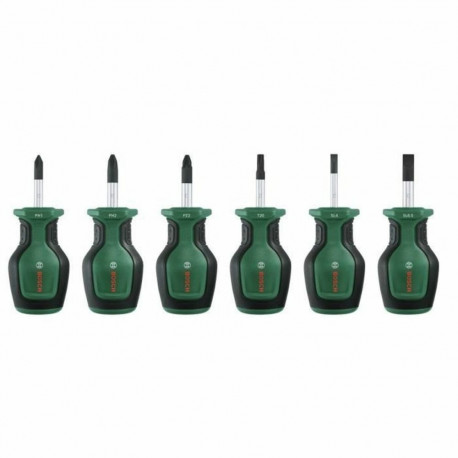 Screwdriver Set BOSCH PH/PZ/TX/Flat S2 pH