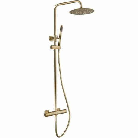 Shower Rose Rousseau DODDY Yellow Brass ABS Polished brass