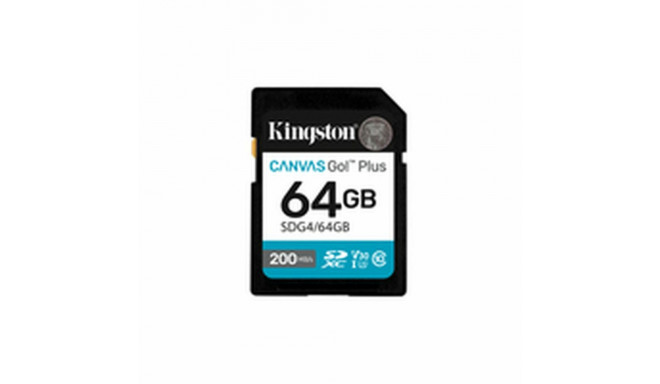 MicroSD Mälikaart koos Adapteriga Kingston SDG4/64GB 64 GB