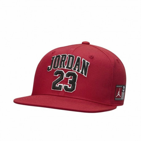 Laste nokamüts Jordan Jersey Flat brim Punane (Üks suurus)